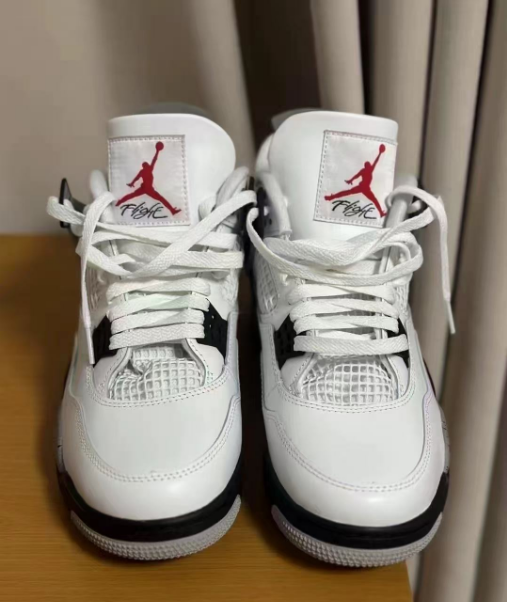 Special offer Batch Air Jordan 4 Retro White Cement 840606-192 review Reegan Robinson 01