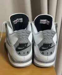 Special offer Batch Air Jordan 4 Retro White Cement 840606-192 review 2