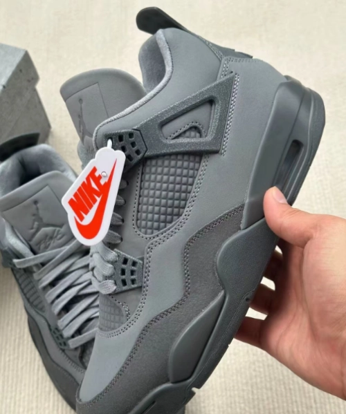 PK God Batch Air Jordan 4 Retro SE Paris Olympics Wet Cement FQ7928-001 review 