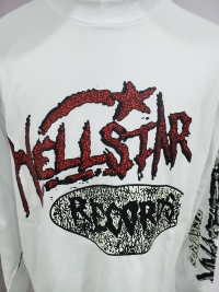 Hellstar Records Long Sleeve Tee White review 1