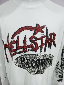 Hellstar Records Long Sleeve Tee White review Sandry T 02