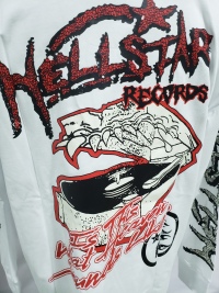 Hellstar Records Long Sleeve Tee White review 3