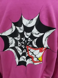 Chrome Hearts Matty Boy Spider Web Hoodie Purple review 2