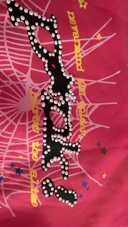 Sp5der P*NK Hoodie Pink review pink sp5der hoodie 04