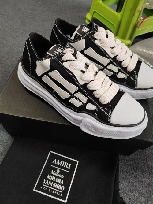 PK God Batch AMIRI MMY Bones x Maison MIHARA YASUHIRO Black review 