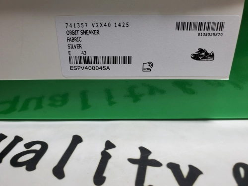 PK God Batch Bottega Veneta Orbit Sneaker Silver review 