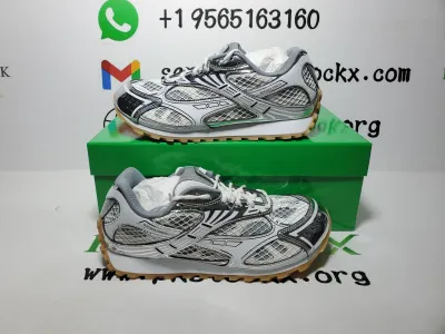 PK God Batch Bottega Veneta Orbit Sneaker Silver review D*** 02