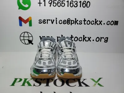 PK God Batch Bottega Veneta Orbit Sneaker Silver review D*** 04
