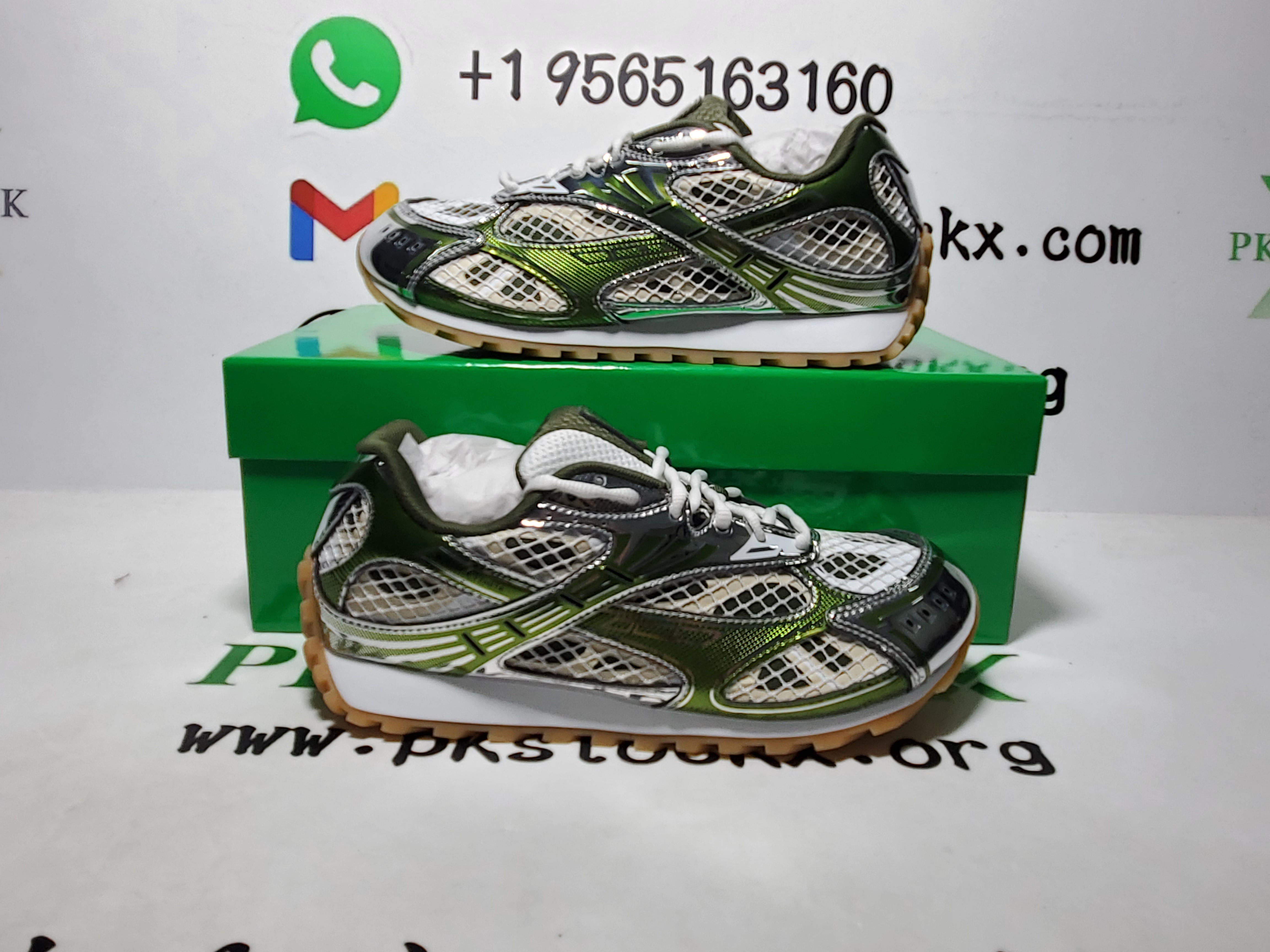 PK God Batch Bottega Veneta Orbit Sneaker Olive Green review Pete Peters 04