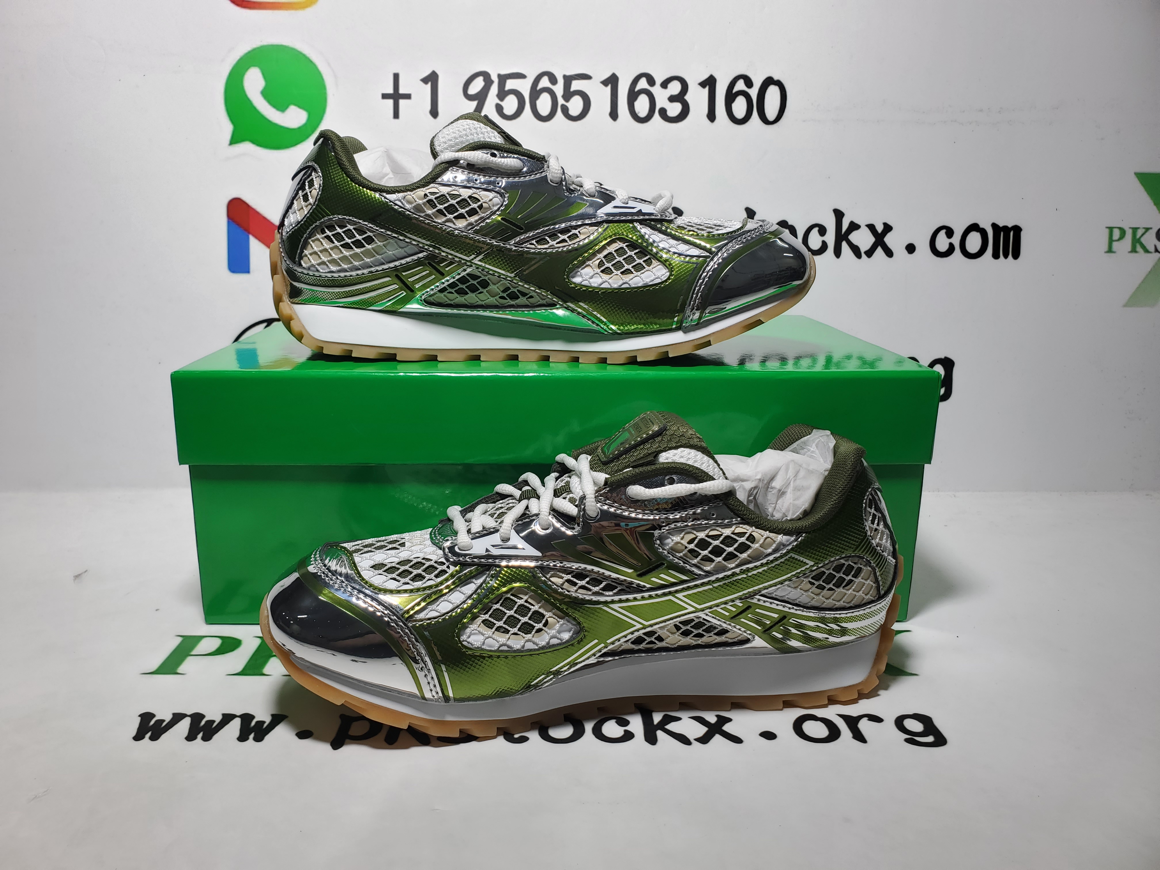 PK God Batch Bottega Veneta Orbit Sneaker Olive Green review Pete Peters 05