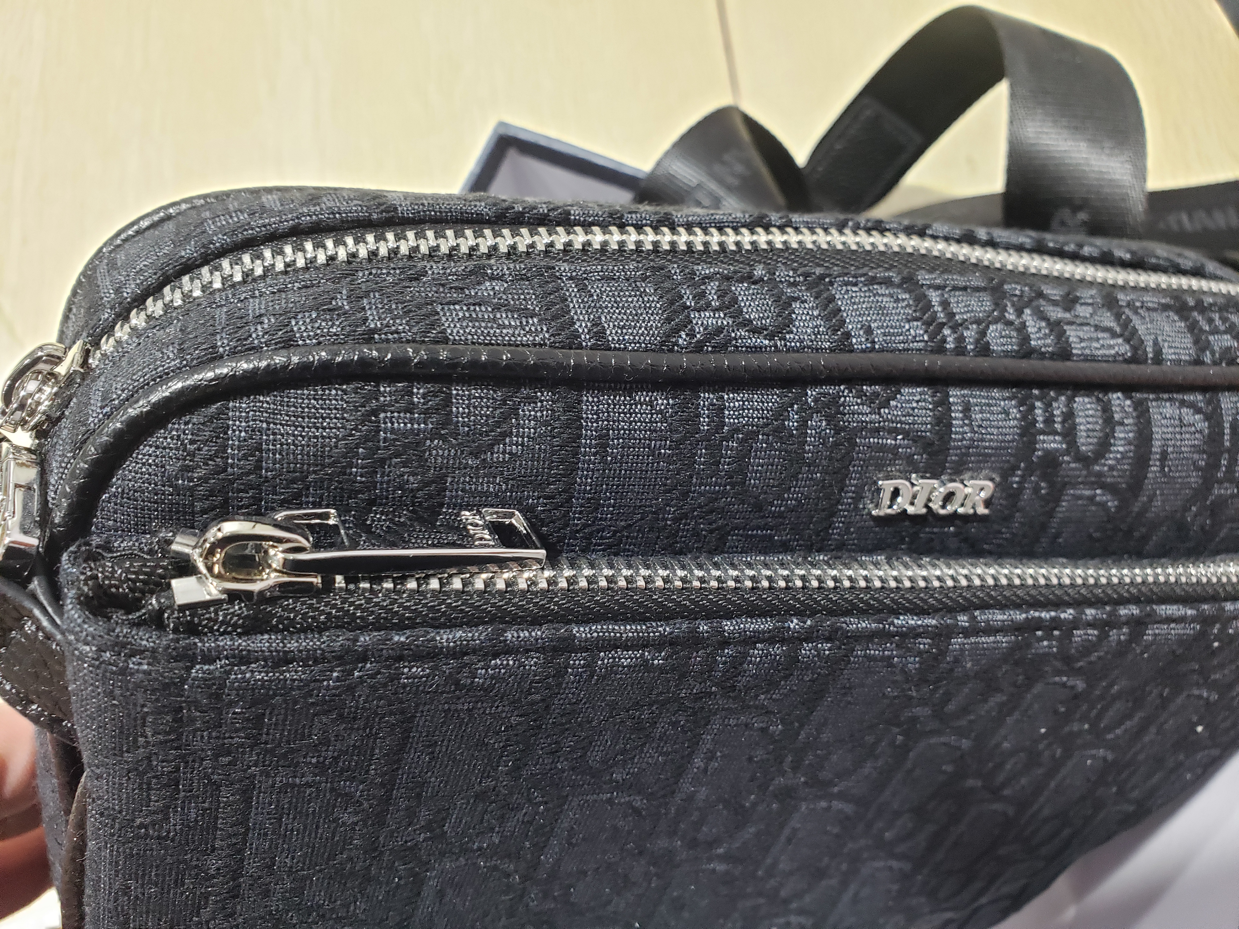 Black Dior Oblique Jacquard review Nautica Crawford 02