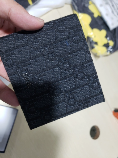 Dior Oblique Jacquard Compact Wallet Black review 