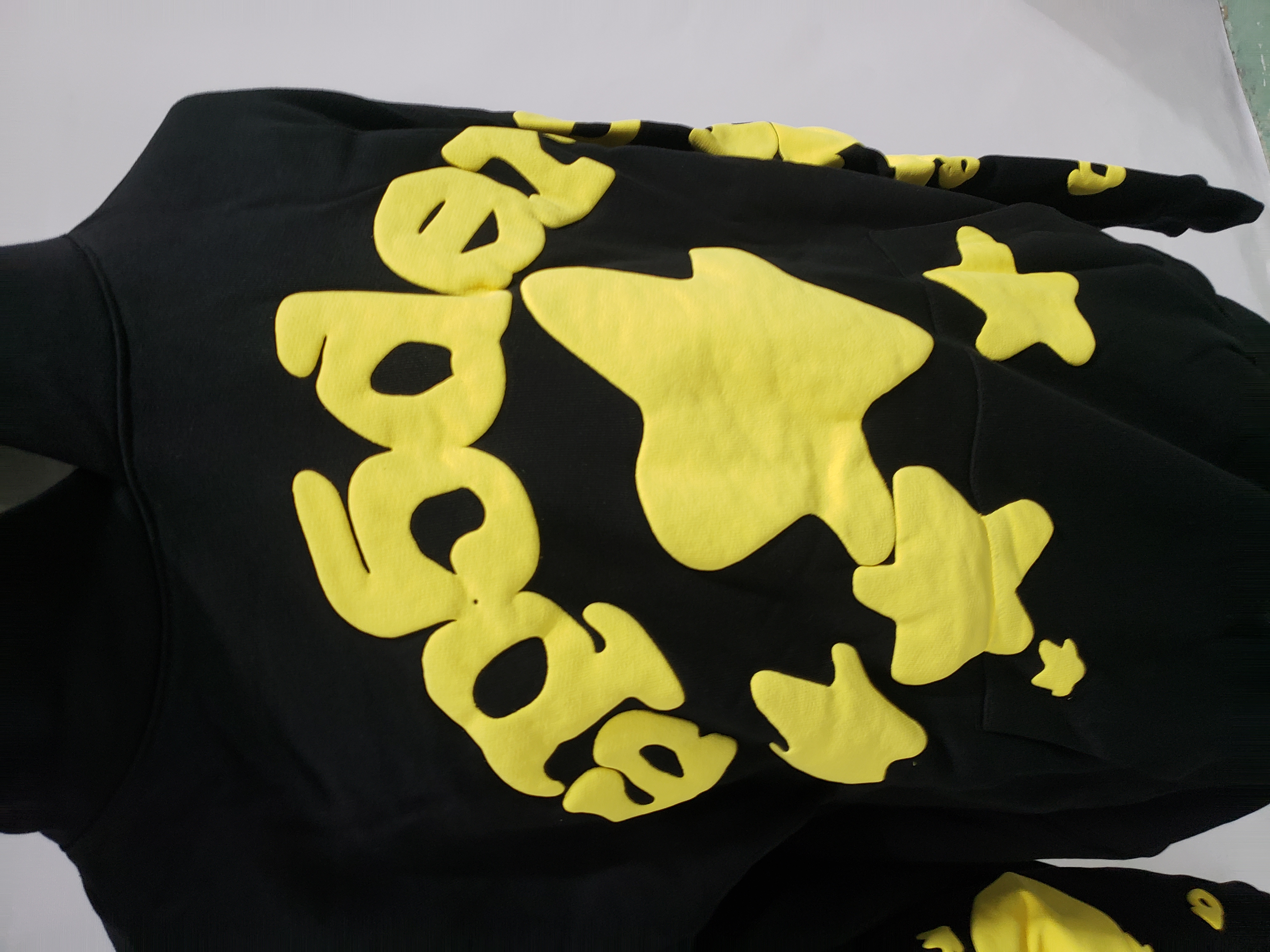 Sp5der Beluga Hoodie Onyx Yellow review Joseph Segura