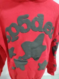 Sp5der Beluga Hoodie Red review 1