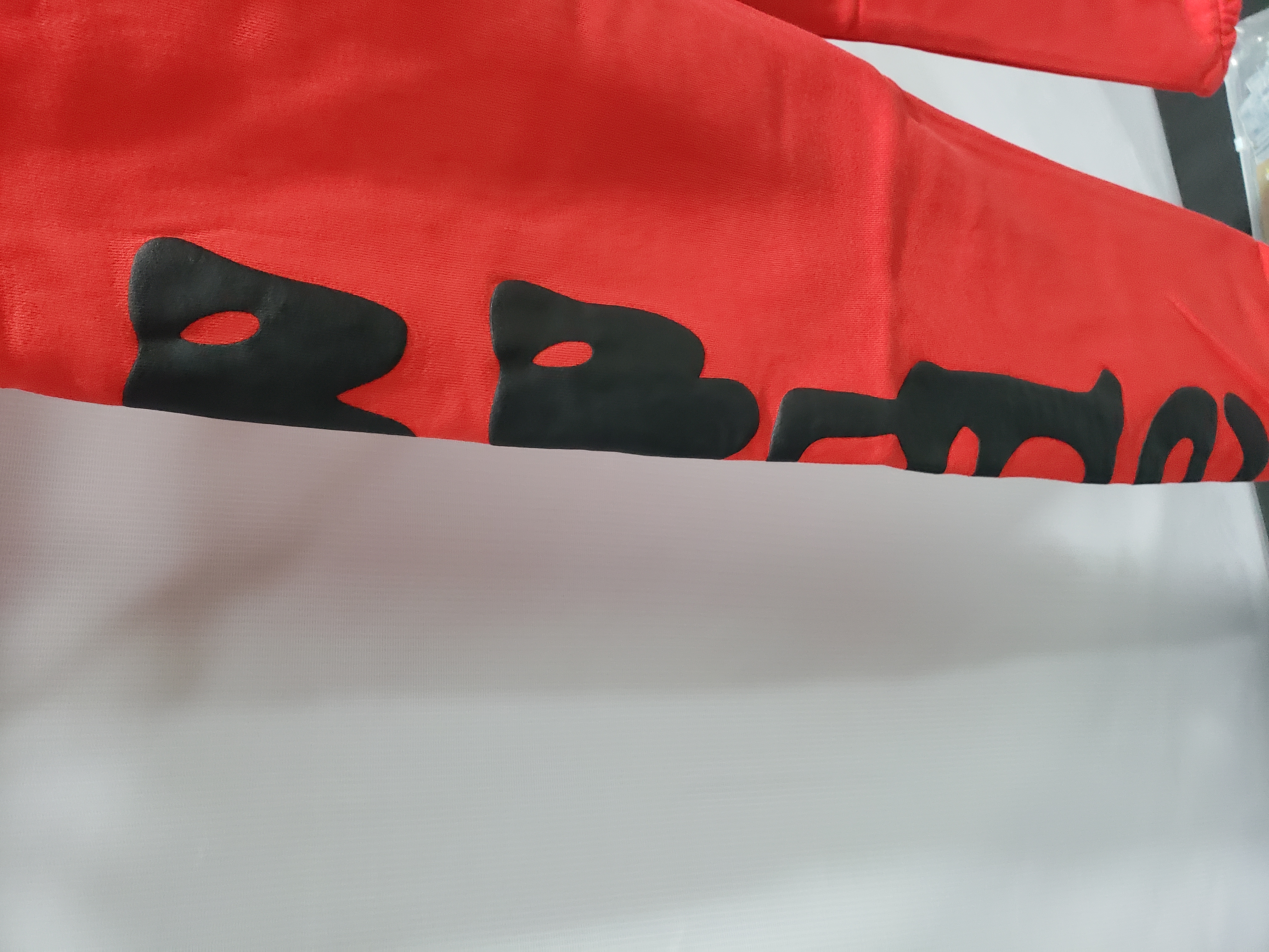 Sp5der Beluga Sweatpants 'Red/Black' review Ian Powers