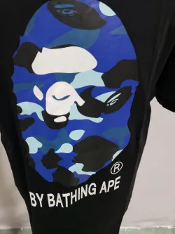 BAPE Color Camo By Bathing Tee Black/Blue review jacob palacol