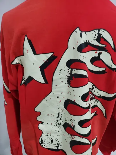 Hellstar Records Hoodie Red pk0218 review Roman Atilus 02