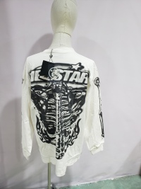 Hellstar Airbrushed Bones Longsleeve White review 3