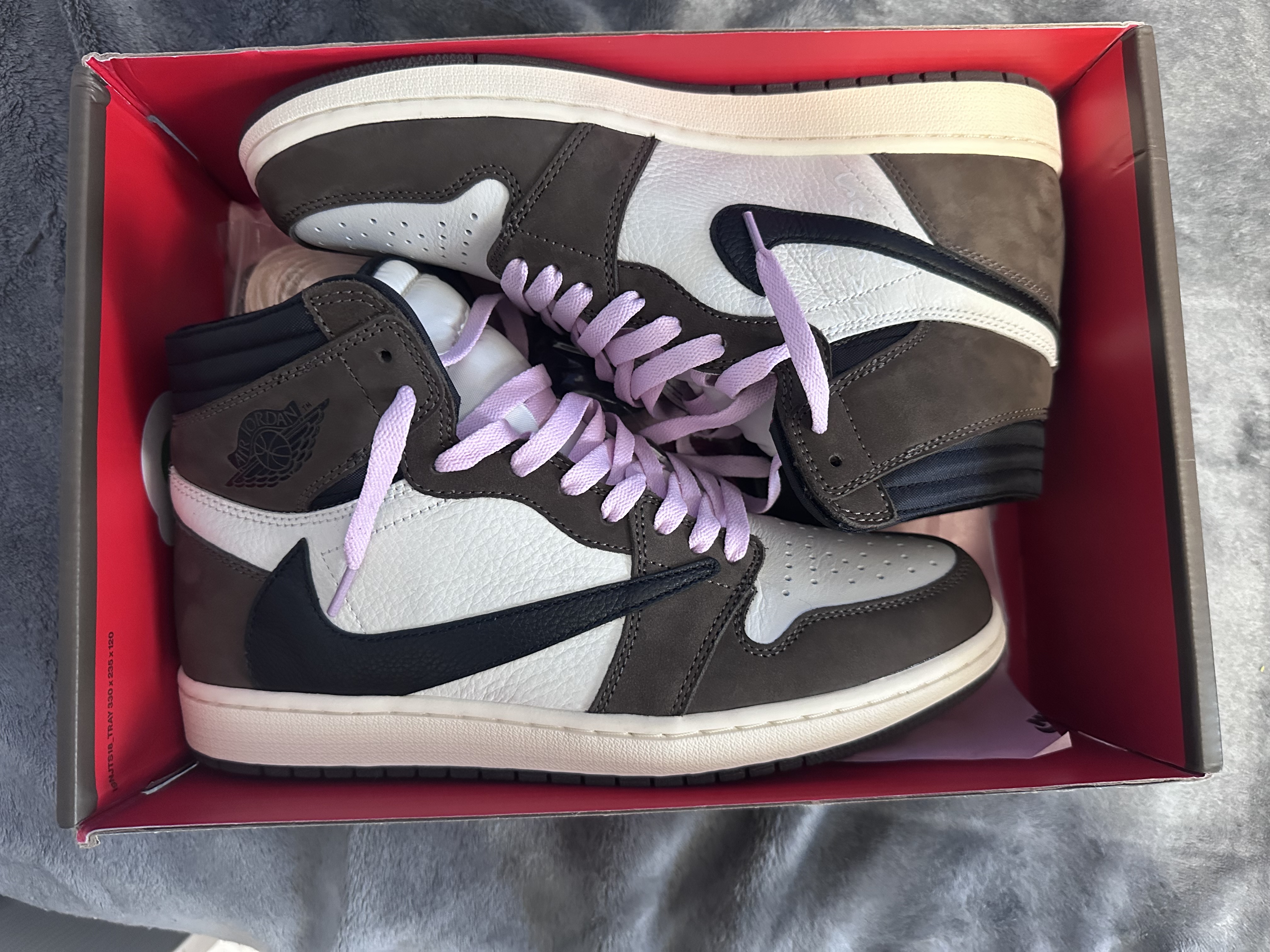 PK God Batch Air Jordan 1 Retro High Travis Scott CD4487-100 review AntGTR 01