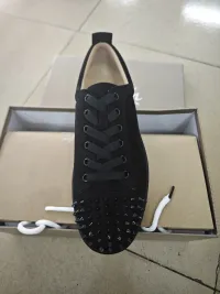 Christian Louboutin Louis Junior Spikes Men's Flat review 0