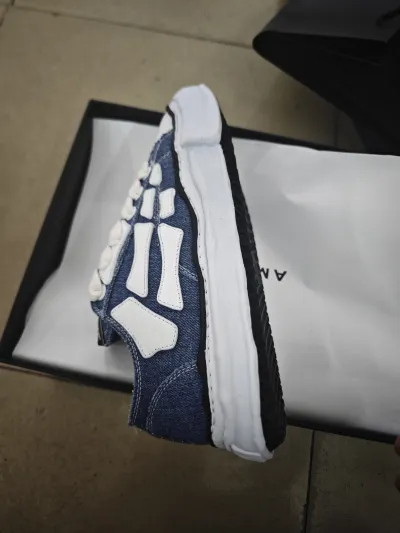 PK God Batch AMIRI MMY Bones x Maison Mihara Yasuhiro Denim Blue review R*** 02