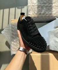 Christian Louboutin Louis Junior Spikes Men's Flat review 1