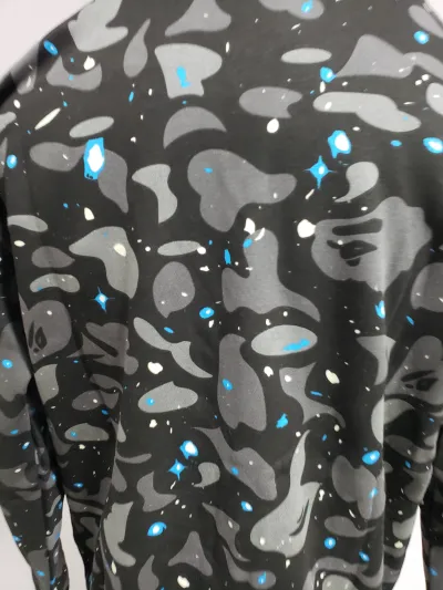 BAPE Space Camo Shark WGM Full-Zip Hoodie Black  review Abel Tovar 02