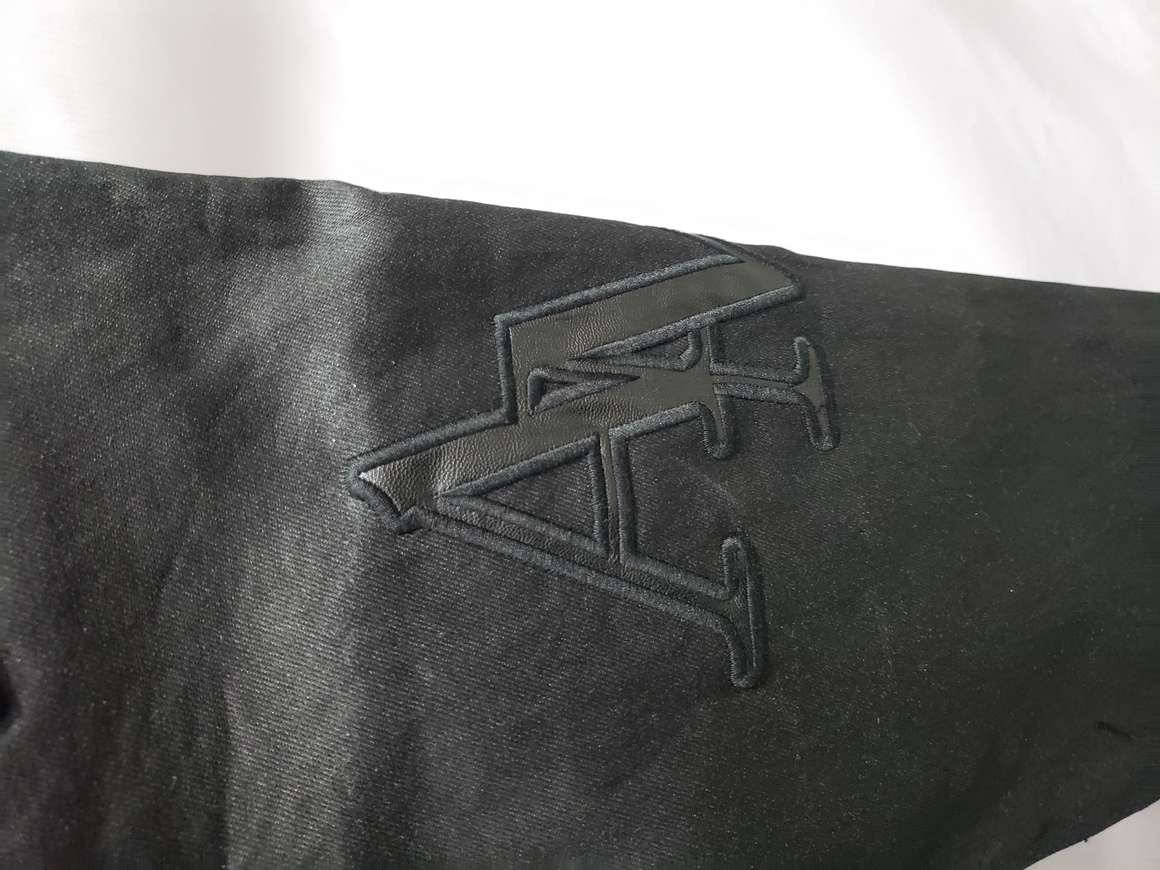 AMIRI MX1 Skinny-Fit Leather-Panelled Distressed Jeans PK0218 review Dominique Mosley 01