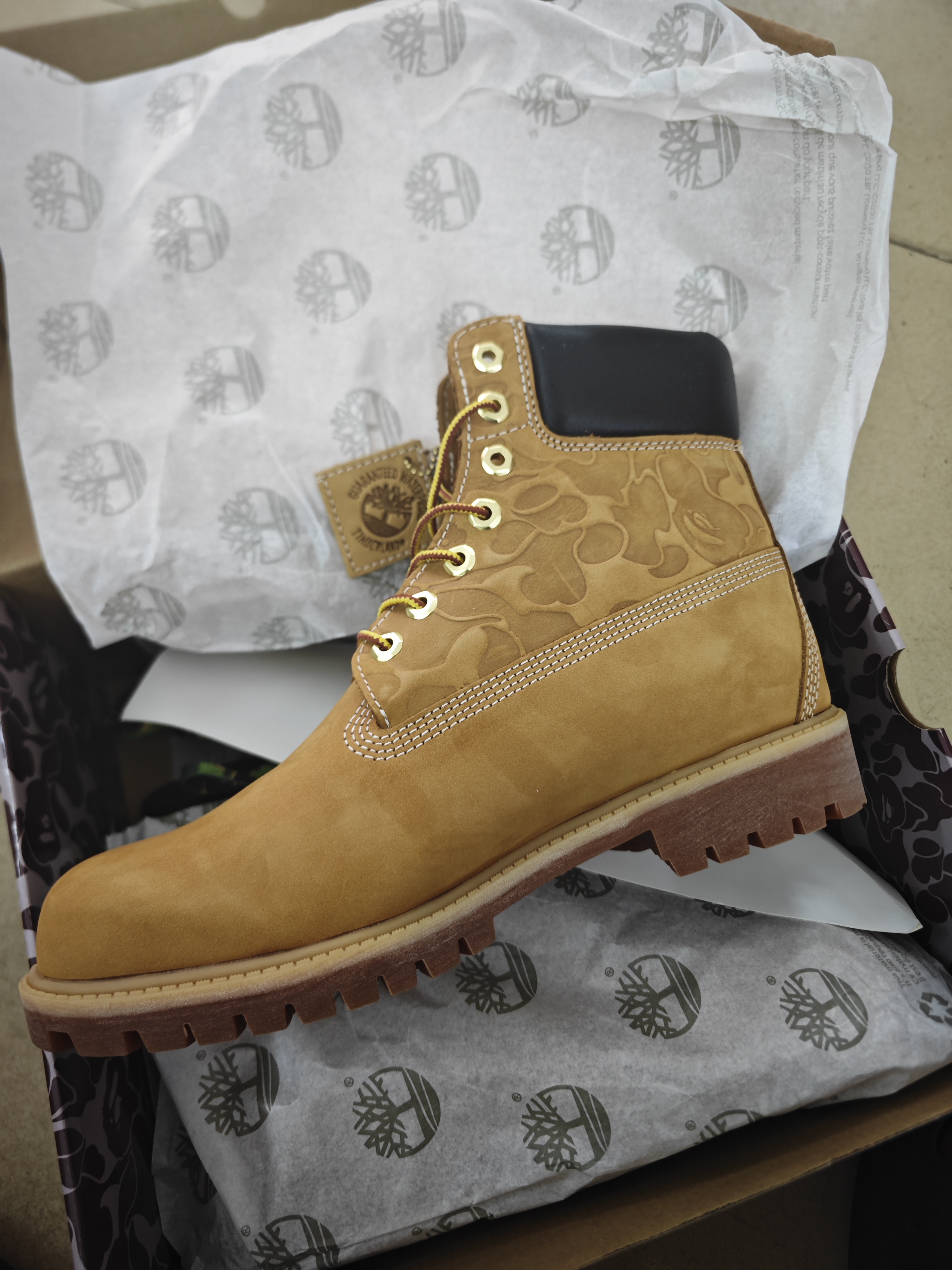 Timberland 6" Boot Bape x Undefeated review George Tasker 02