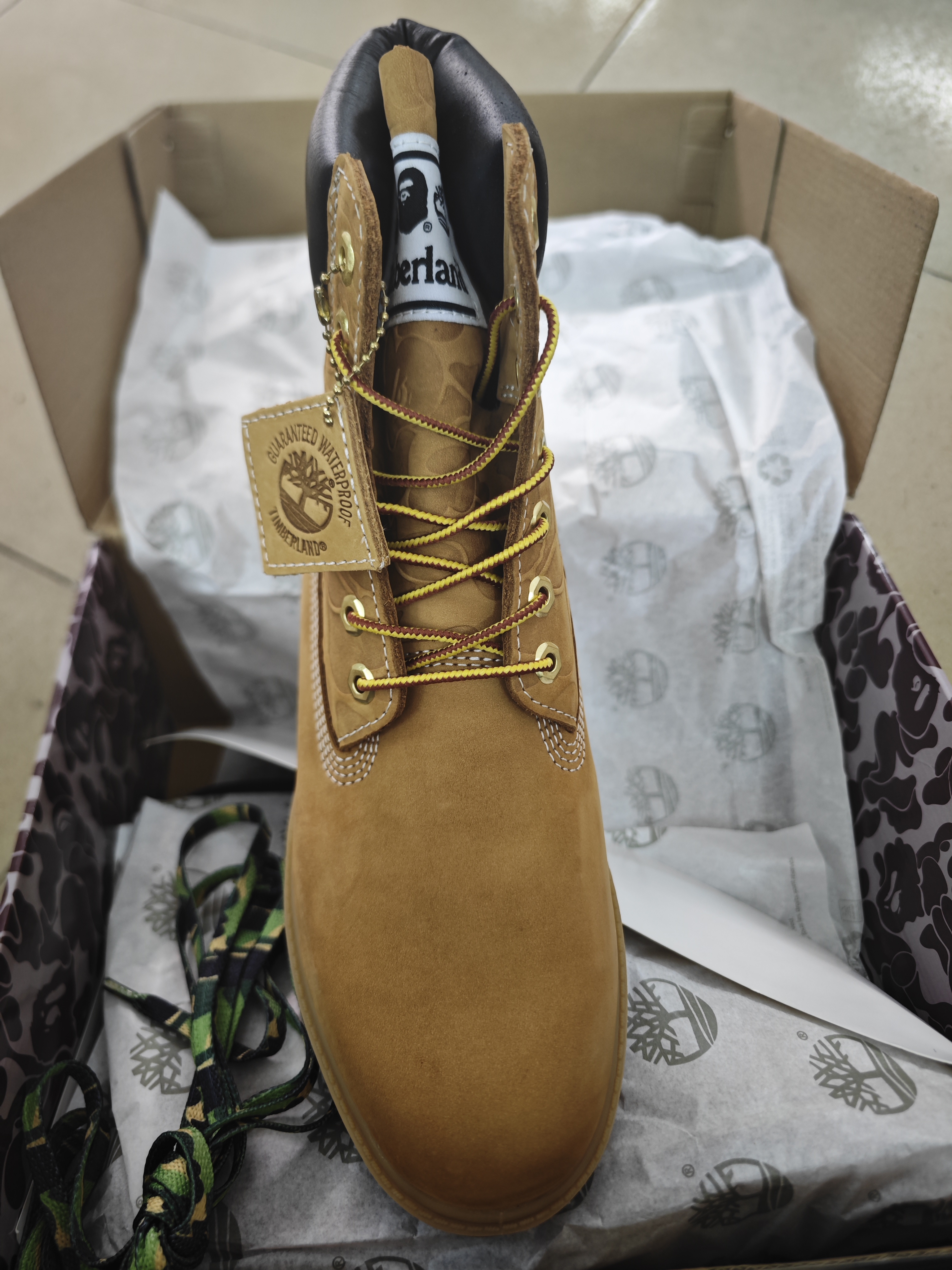 Timberland 6" Boot Bape x Undefeated review George Tasker 00