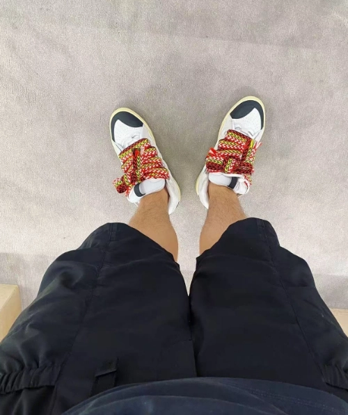 Lanvin Leather Curb White Ivory FM-SKRK11-DRAG-A2000 review 