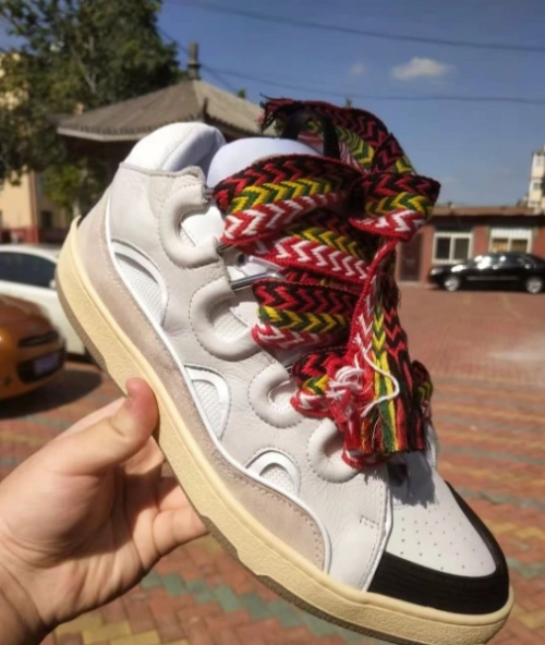 Lanvin Leather Curb White Ivory FM-SKRK11-DRAG-A2000 review 