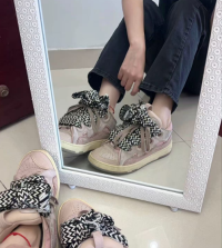 Lanvin Leather Curb Pink FM-SKRK11-DRAG-A2051 review 0