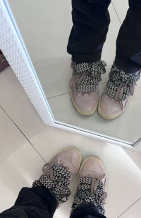 Lanvin Leather Curb Pink FM-SKRK11-DRAG-A2051 review 3