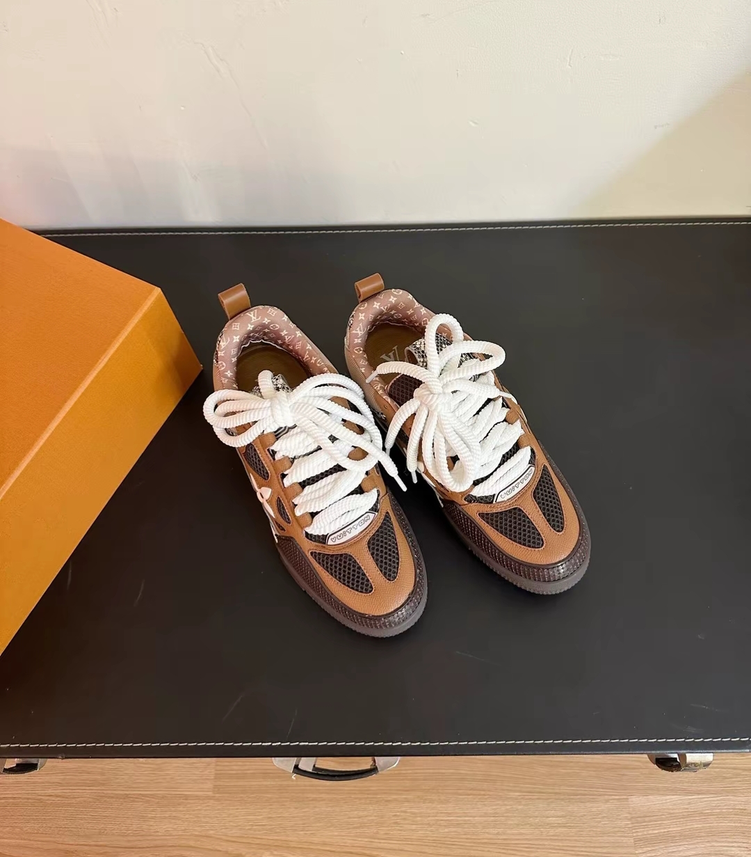 PK God Batch LOUIS VUITTON Skate Sneaker Brown Snakeskin review D*** 01