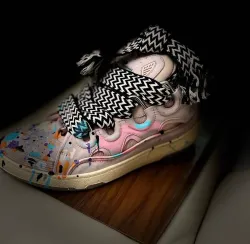 Lanvin Curb Sneakers Maiden Pink review E*** 02
