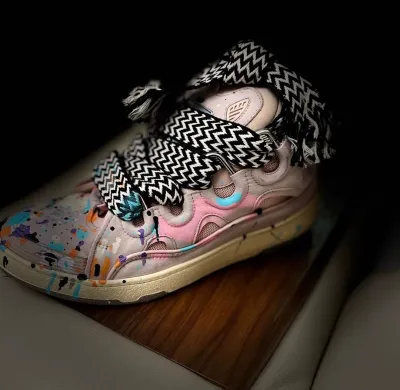 Lanvin Curb Sneakers Maiden Pink review E*** 01