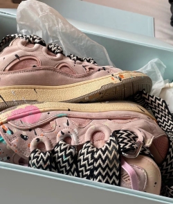 Lanvin Curb Sneakers Maiden Pink review A***