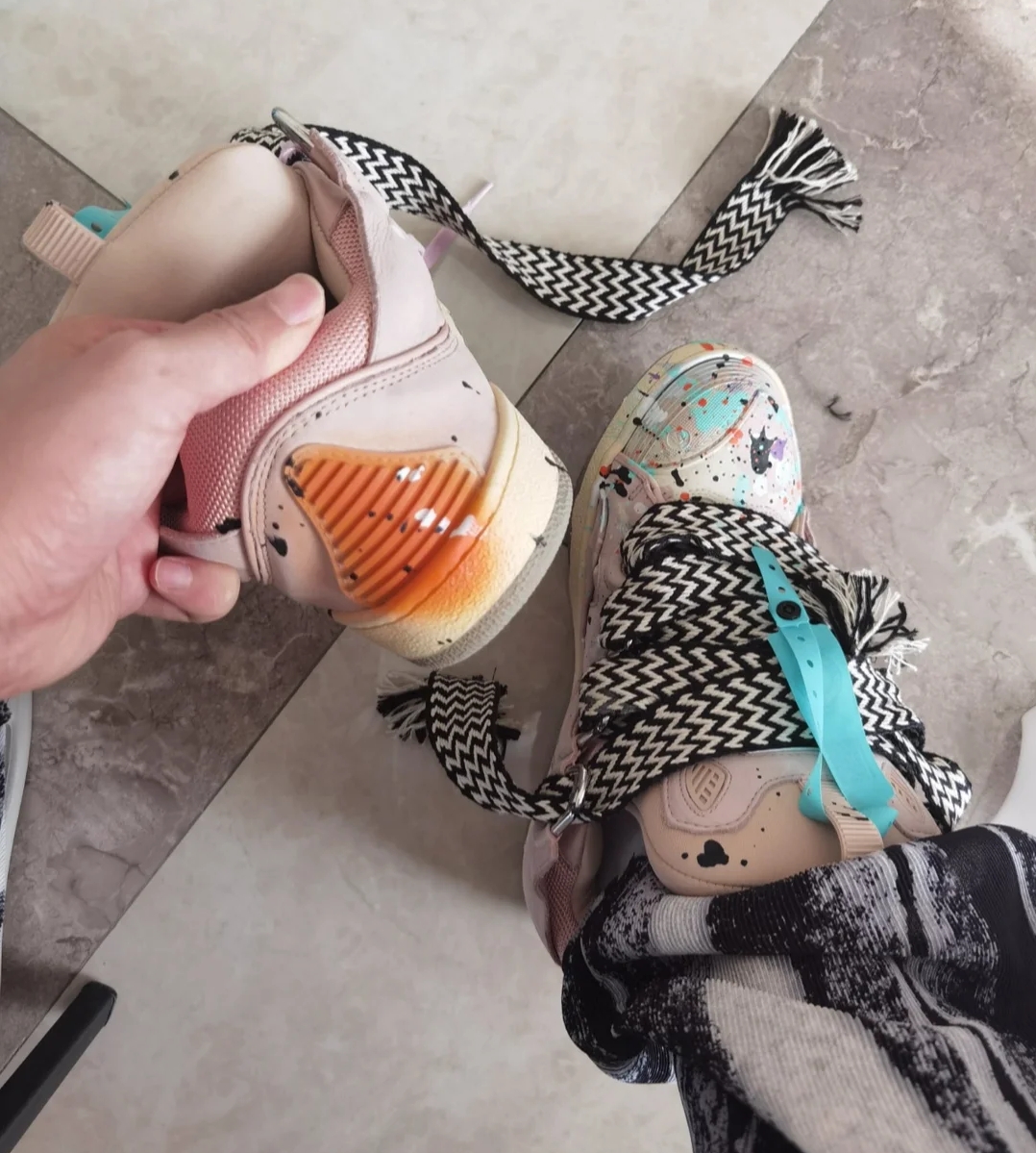 Lanvin Curb Sneakers Maiden Pink review G***