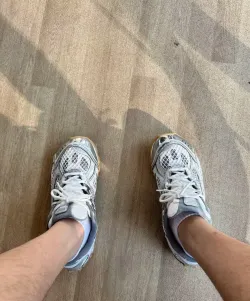 PK God Batch Bottega Veneta Orbit Sneaker Silver review Reese Arrington