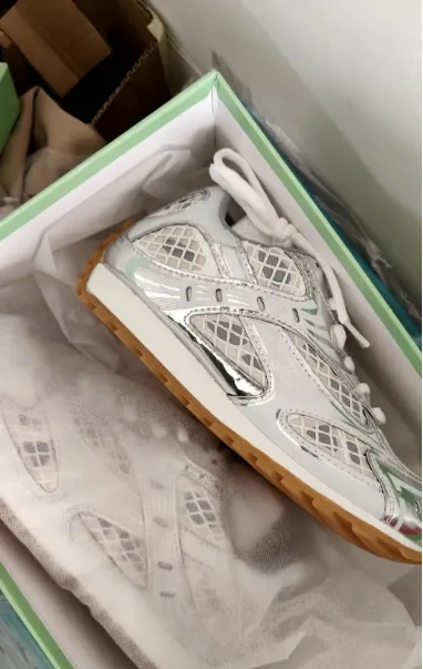 PK God Batch Bottega Veneta Orbit Sneaker Silver review Dc Johnson 00