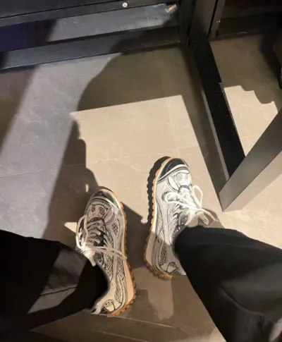 PK God Batch Bottega Veneta Orbit Sneaker Silver review Dc Johnson 01