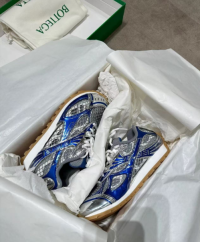 PK God Batch Bottega Veneta Orbit Sneaker Blue review 0