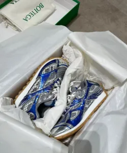 PK God Batch Bottega Veneta Orbit Sneaker Blue review Jj Ff