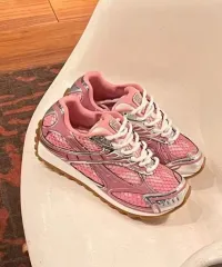 PK God Batch Bottega Veneta Orbit Sneaker pink review 0
