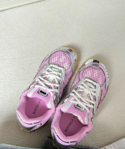 PK God Batch Bottega Veneta Orbit Sneaker pink review Jayden Rodriguez 00