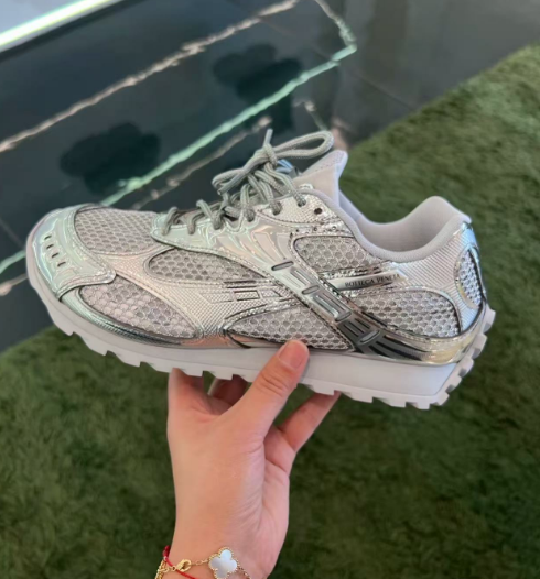 PK God Batch Bottega Veneta Orbit Sneaker Grey Silver review Julio Gonzalez