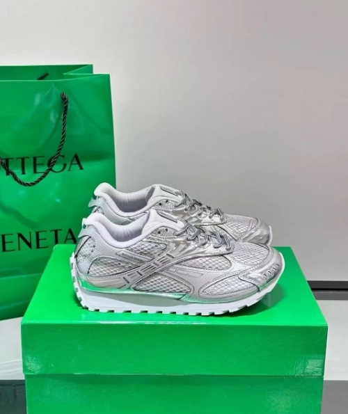PK God Batch Bottega Veneta Orbit Sneaker Grey Silver review 