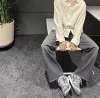 PK God Batch Bottega Veneta Orbit Sneaker Grey Silver review 0