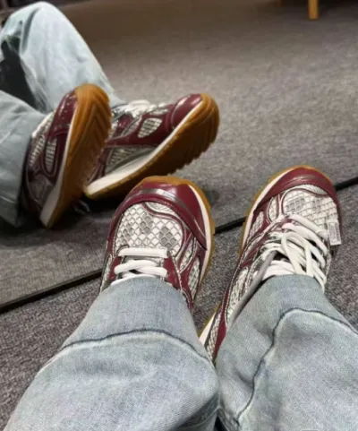 PK God Batch Bottega Veneta Orbit Sneaker Wine Red review Miguel Ángel Flores